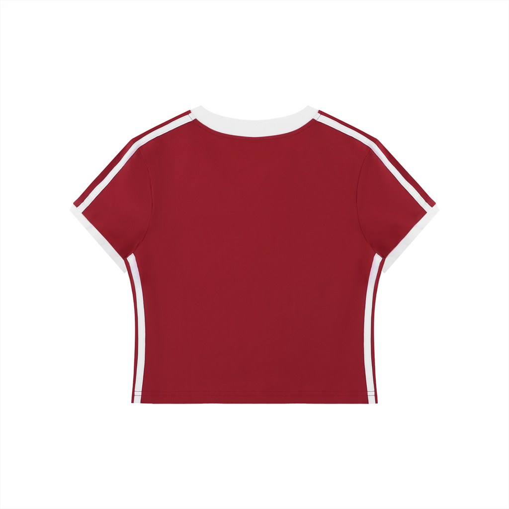 Never Needed V-Neck Crop Tee | No Co.