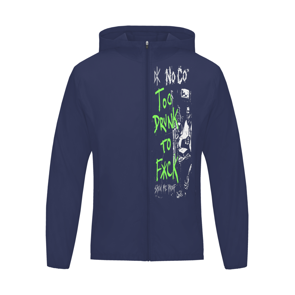 No Co. Show Me Proof Windbreaker