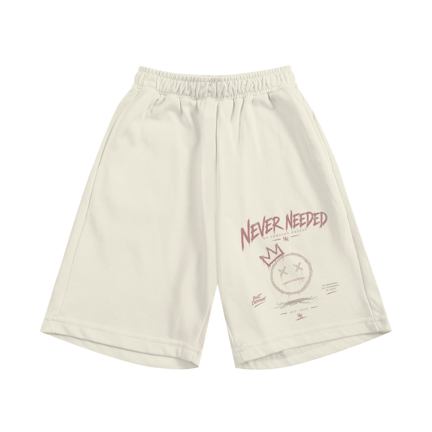 NEVER NEEDED Touch Chaos Shorts