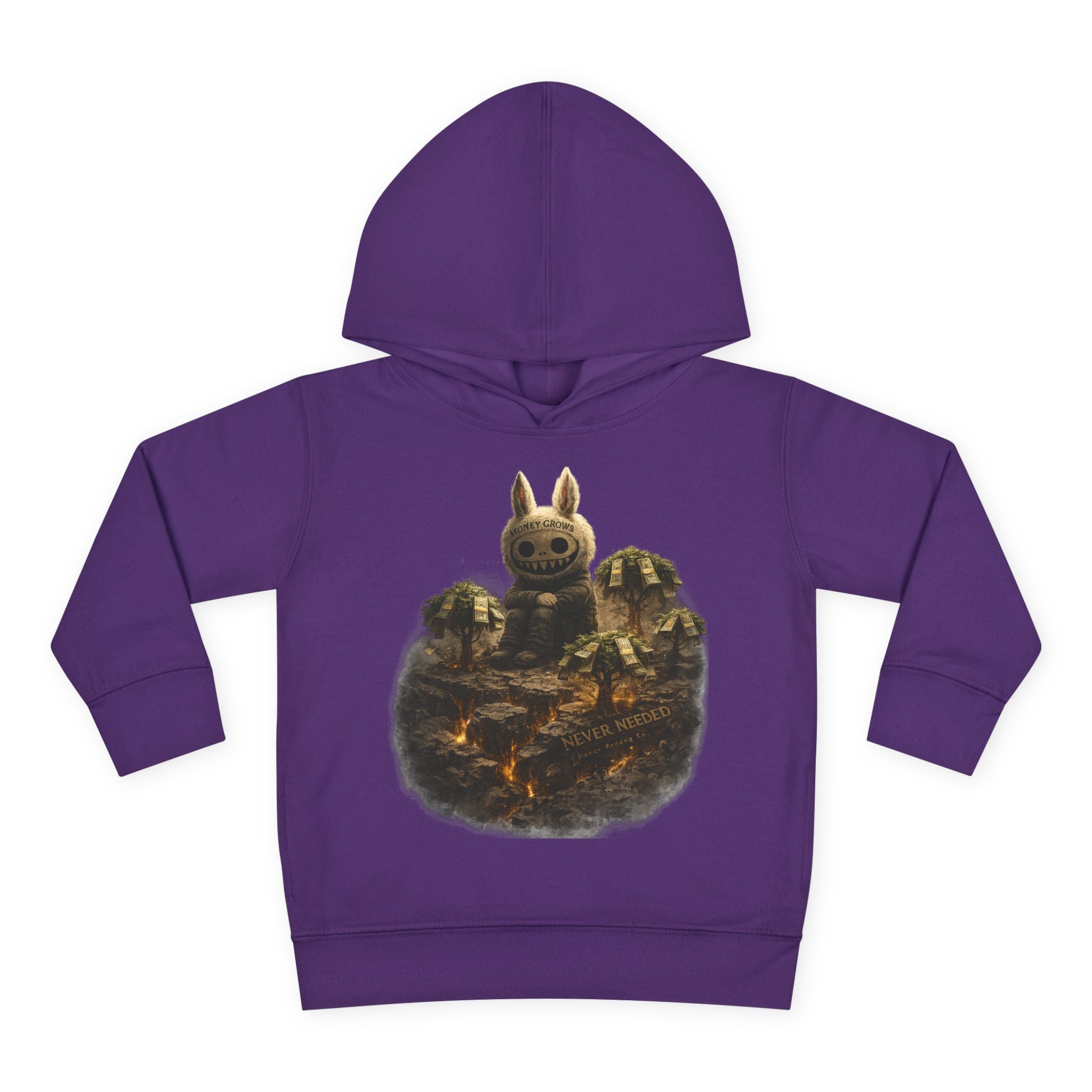 Never Needed “Money Grows” Toddler Hoodie