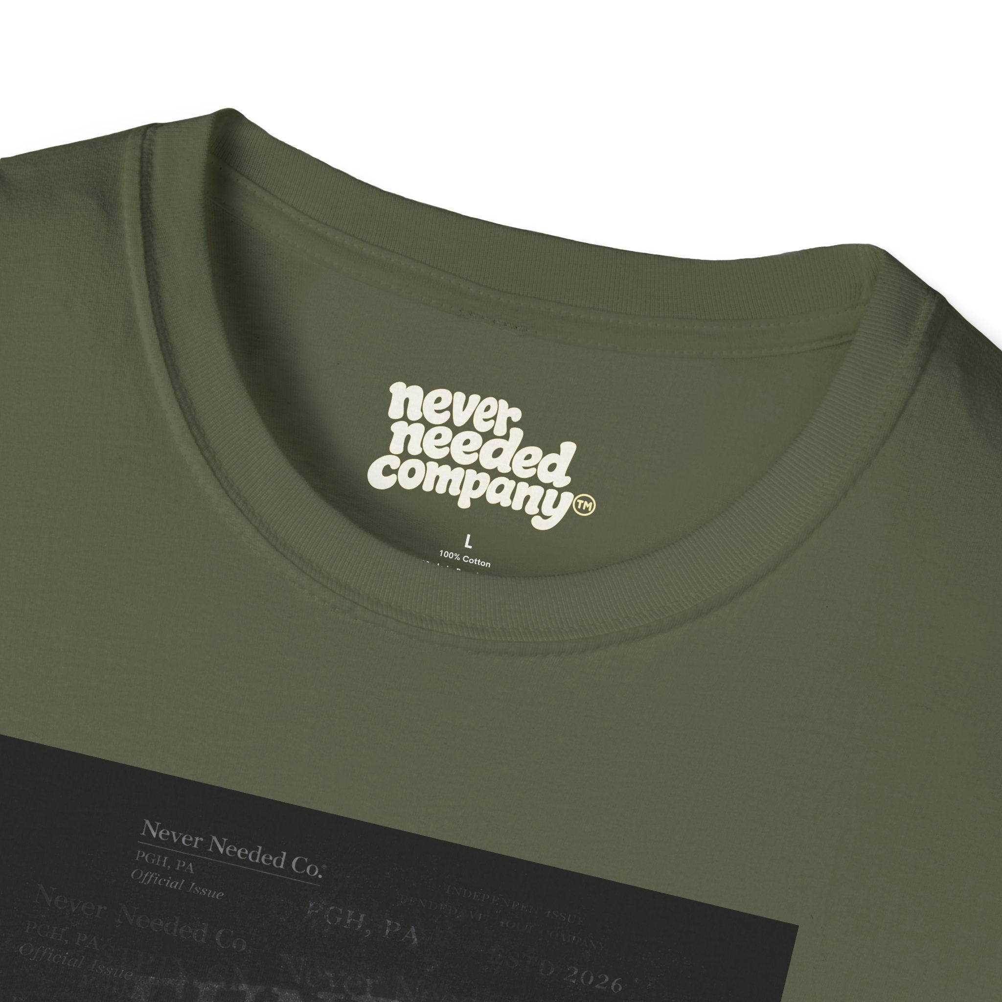 Never Needed Co.™ Funded Archive Tee