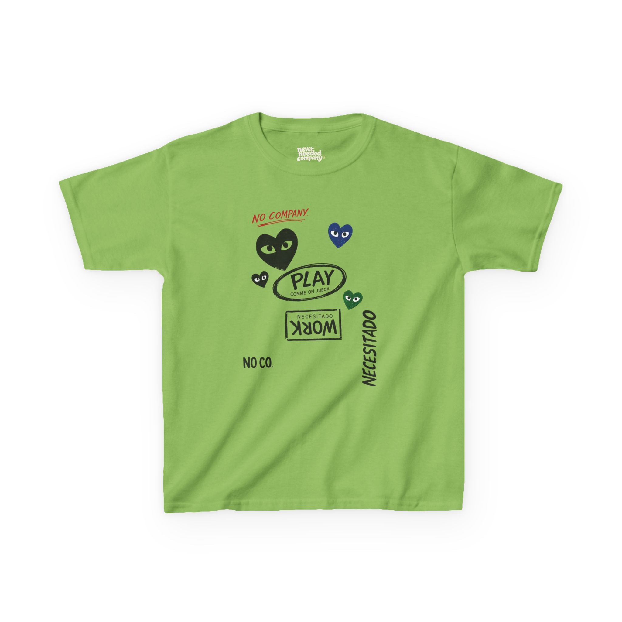 No Company™ Youth Tee — Play / Work Edition