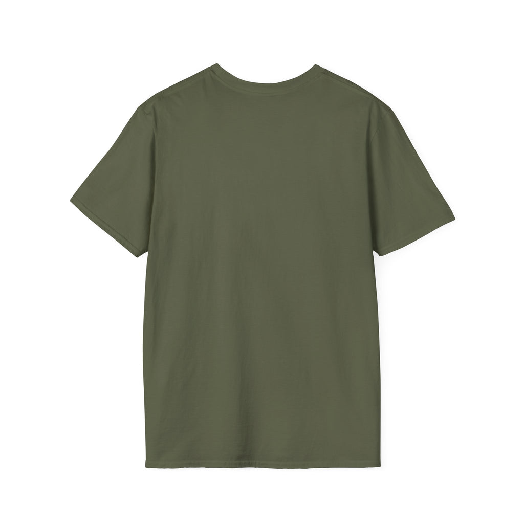 Never Needed™ — Play / Work Heart Tee (Black Edition)