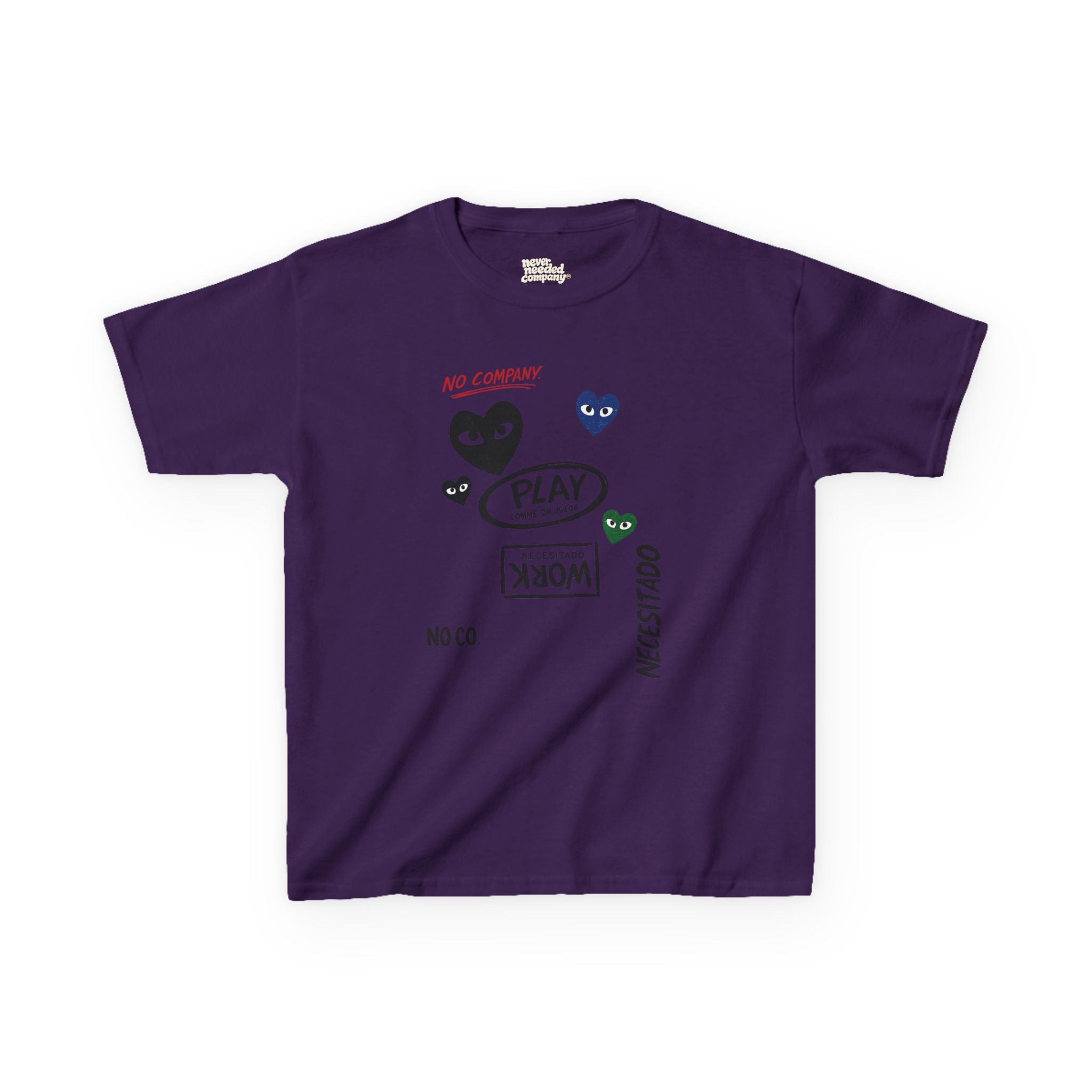 No Company™ Youth Tee — Play / Work Edition