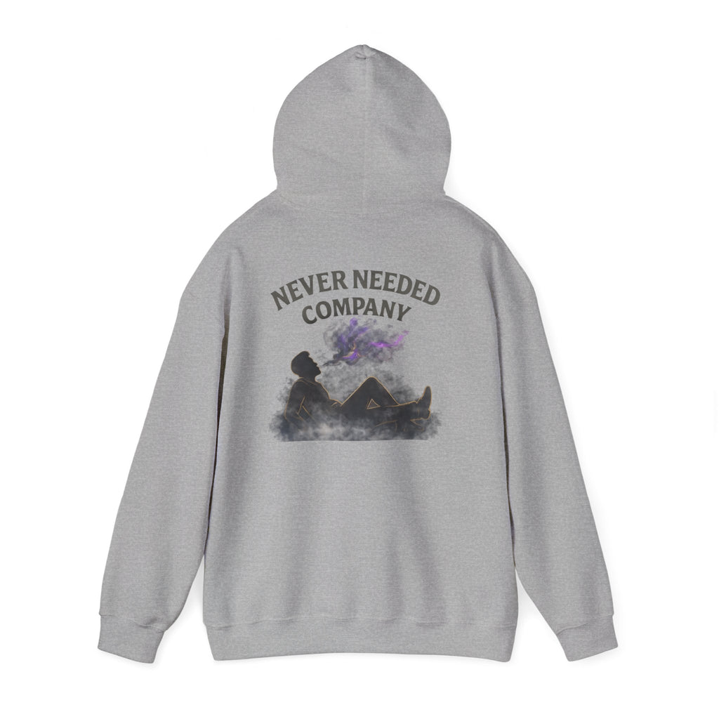 Never Needed Company – Smoke Hoodie