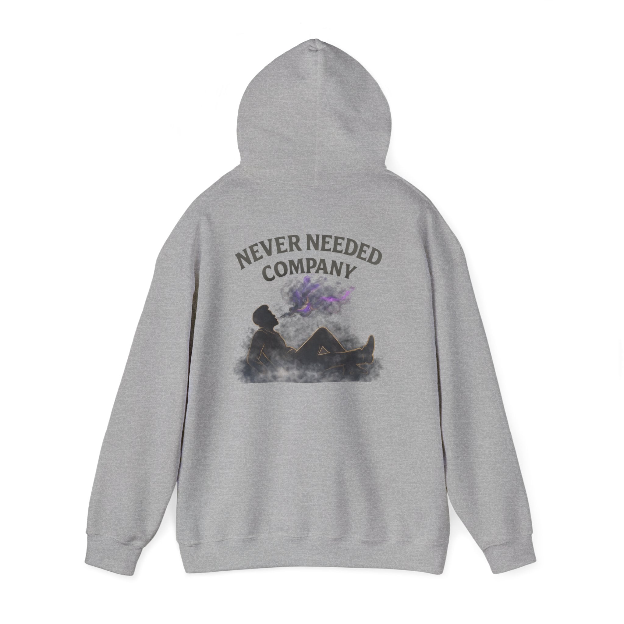 Never Needed Company – Smoke Hoodie