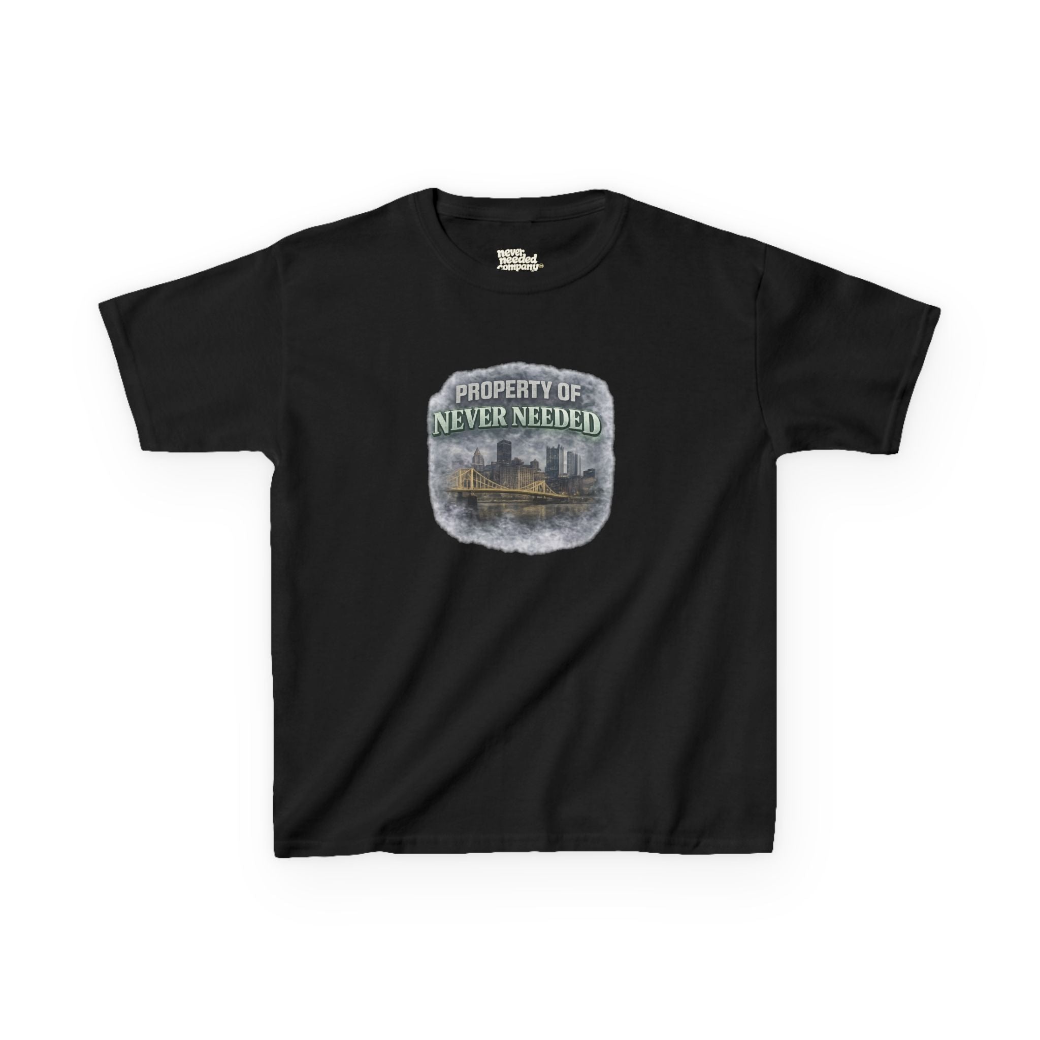 Never Needed Youth Tee — Property of PGH (Chest Edition)