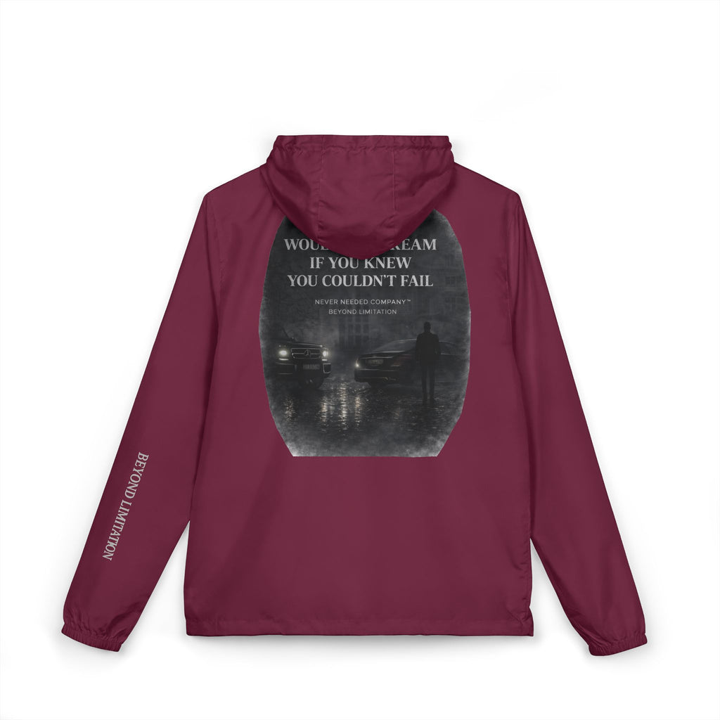 Never Needed Company™ “Beyond Limitation” Windbreaker