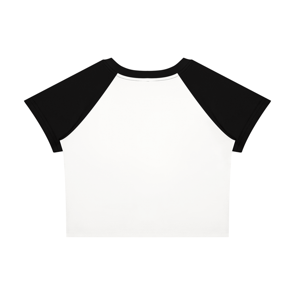 Green "Plugged" Circle Raglan Tee | Never Needed Company