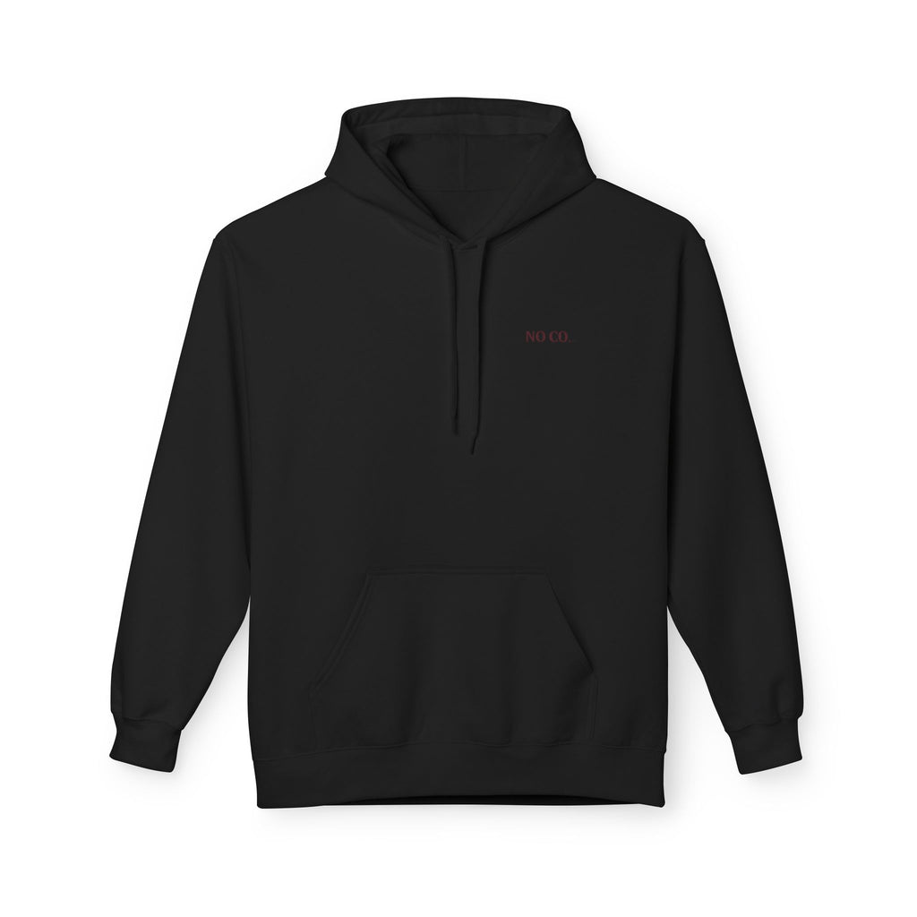 No Company™ Hoodie — Nobody Walks Through These Doors