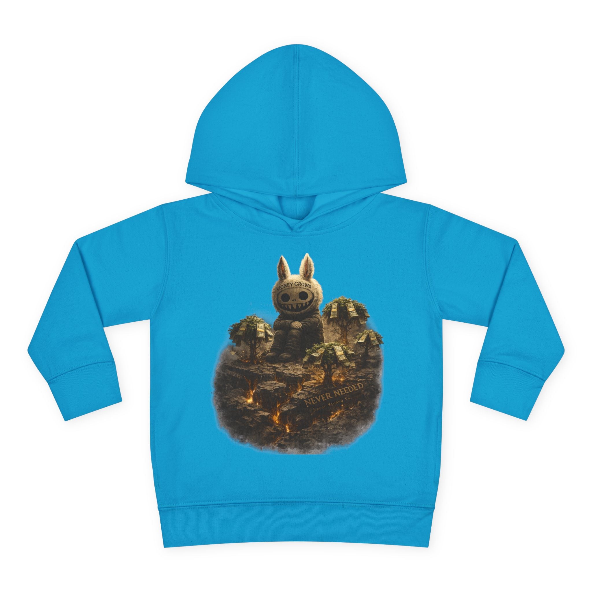 Never Needed “Money Grows” Toddler Hoodie