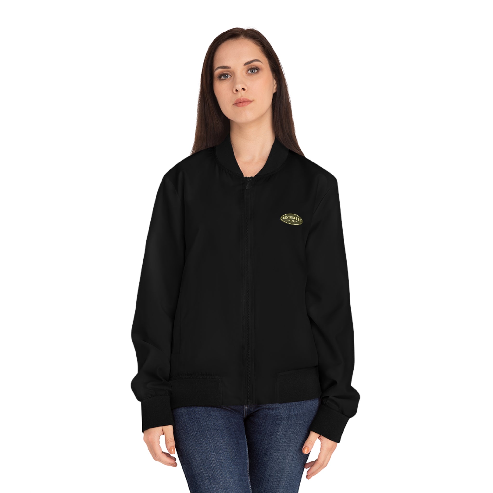 Never Needed Company™ Bomber Jacket — “Did It Myself” Edition