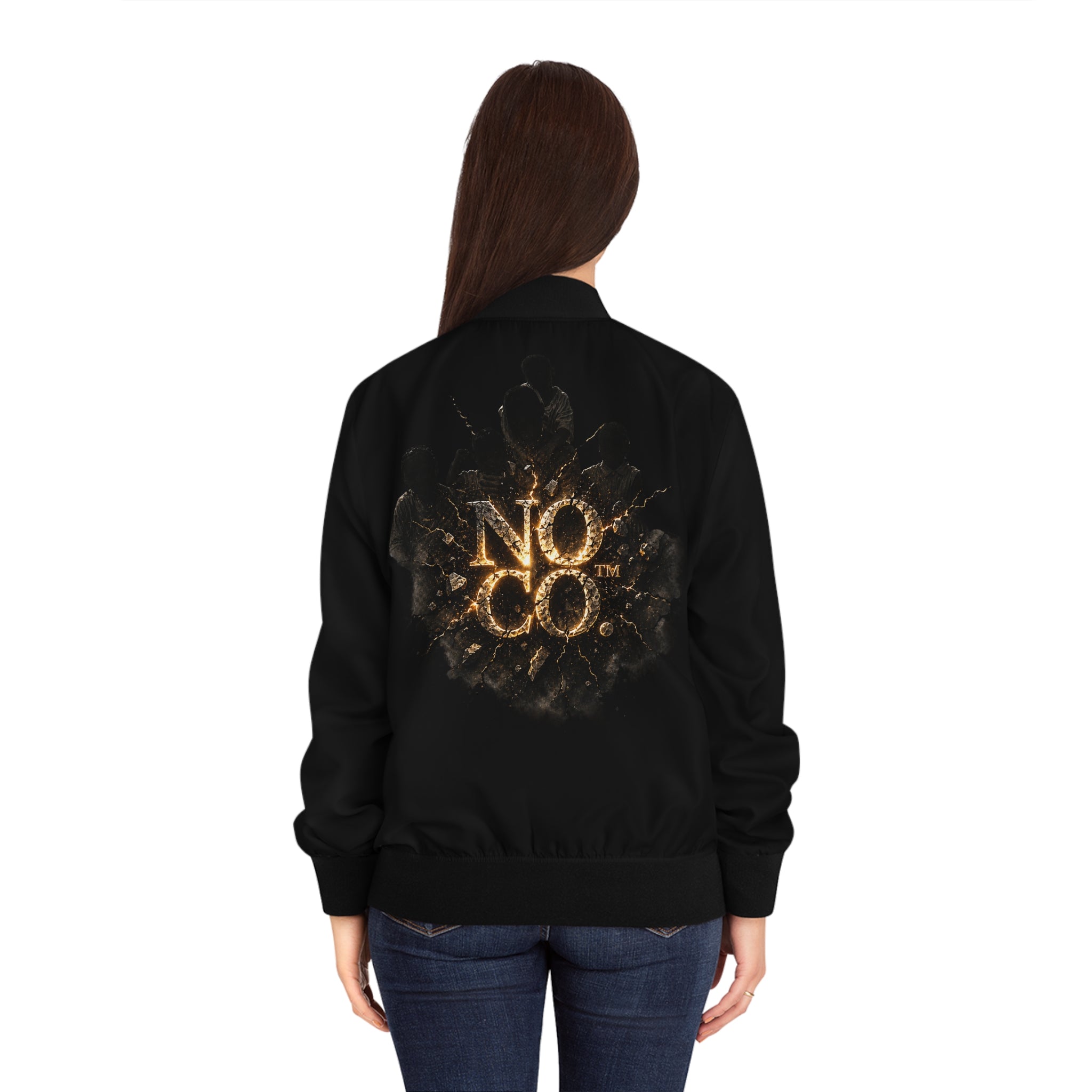 NO CO.™ — Built Alone Jacket (Cracked Ember Edition)