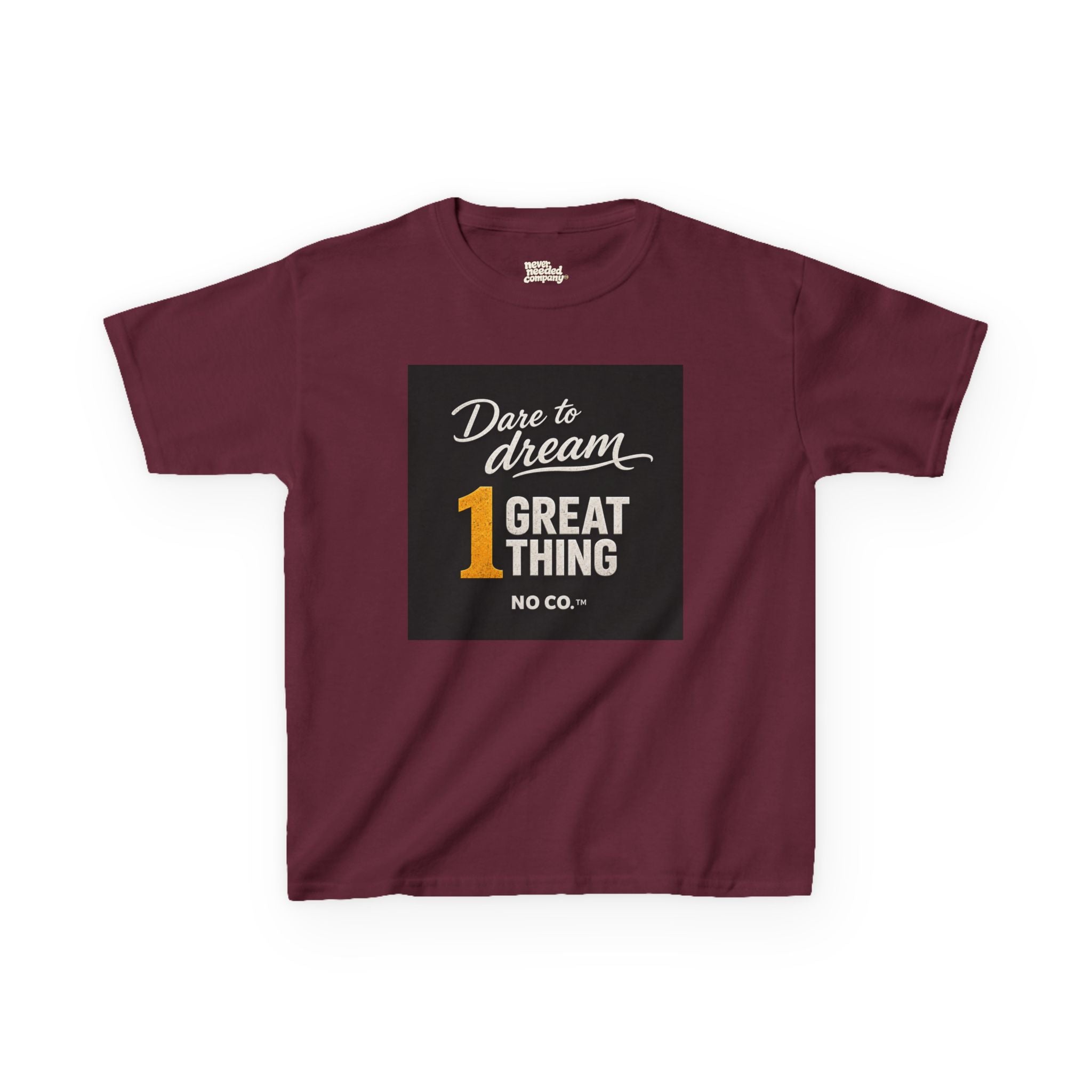 1 Great Thing Youth Tee — Dare to Dream