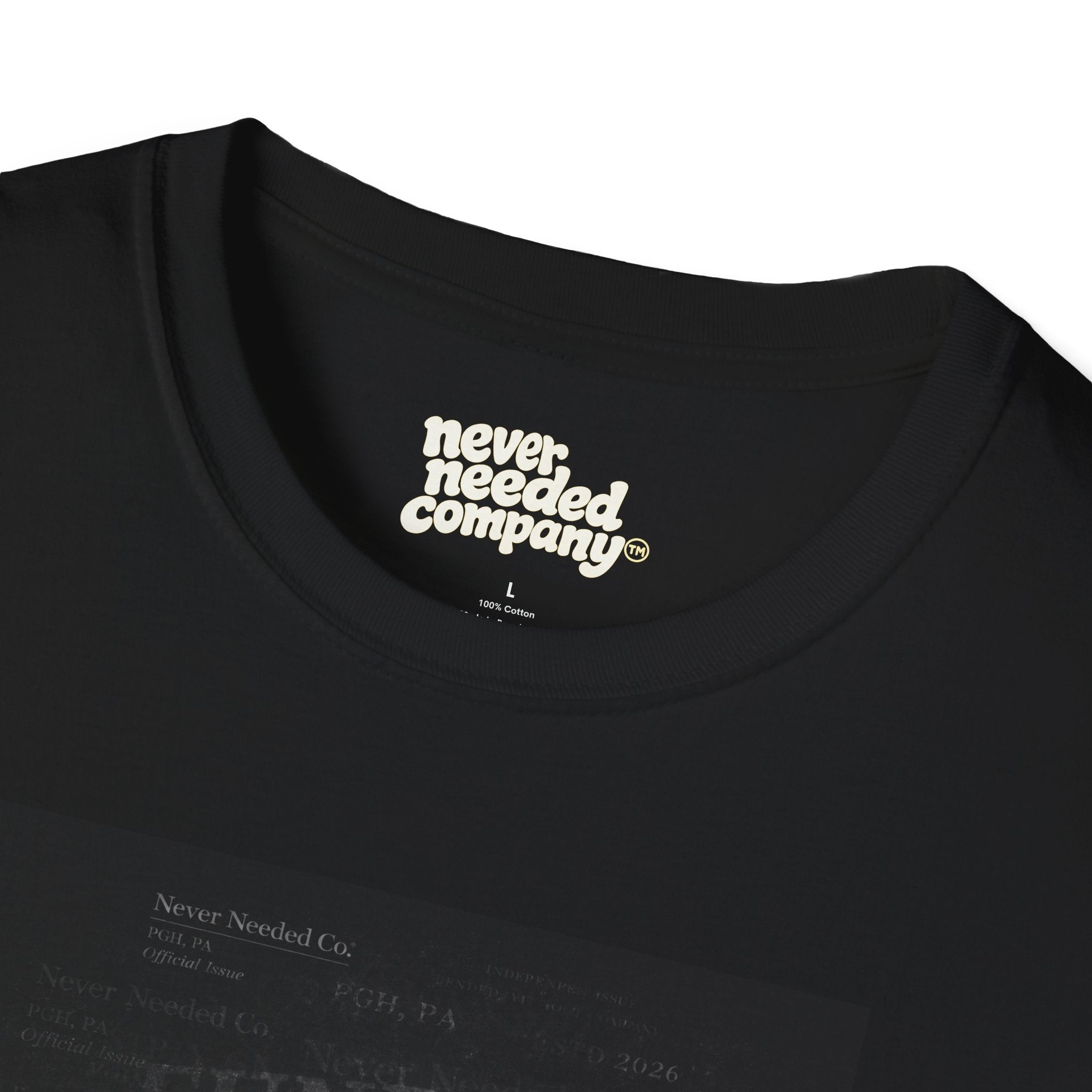 Never Needed Co.™ Funded Archive Tee