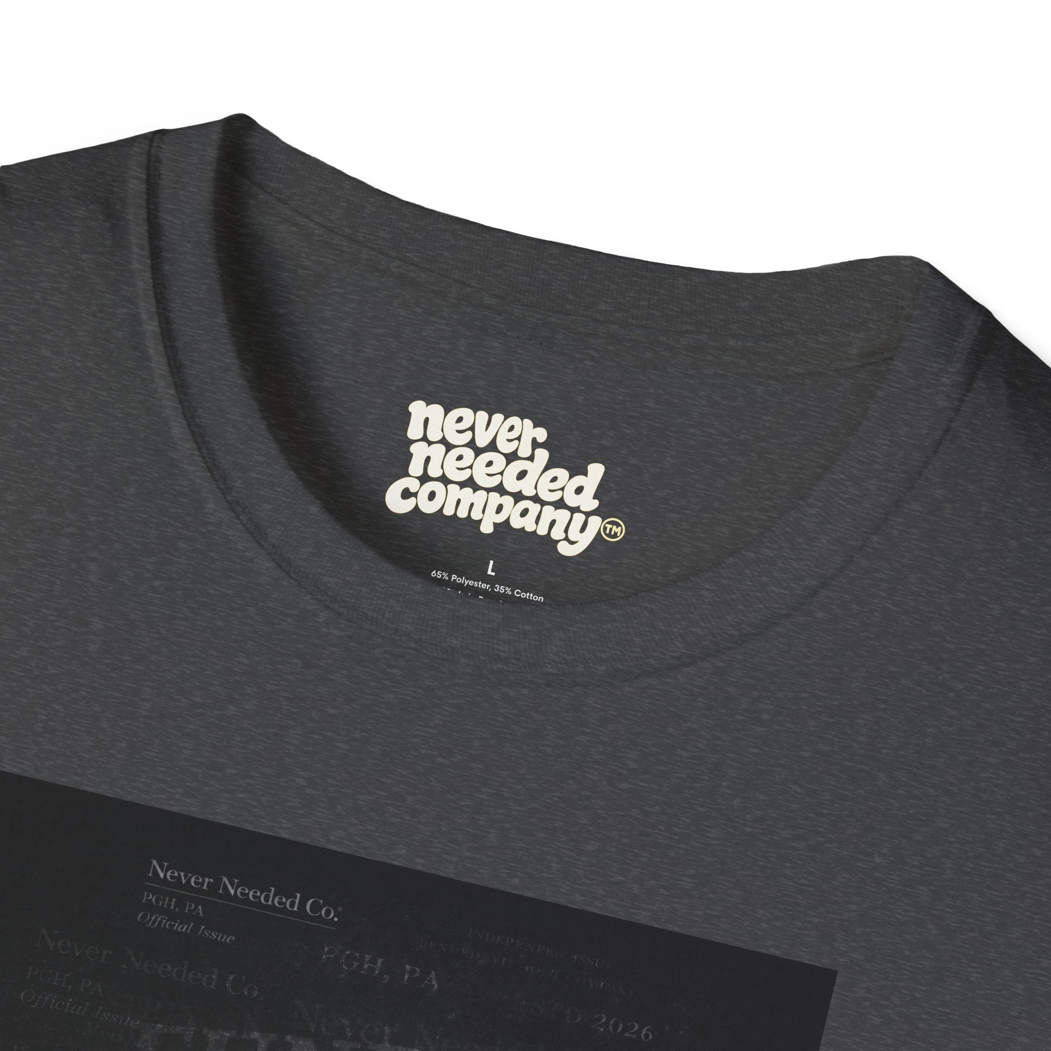 Never Needed Co.™ Funded Archive Tee