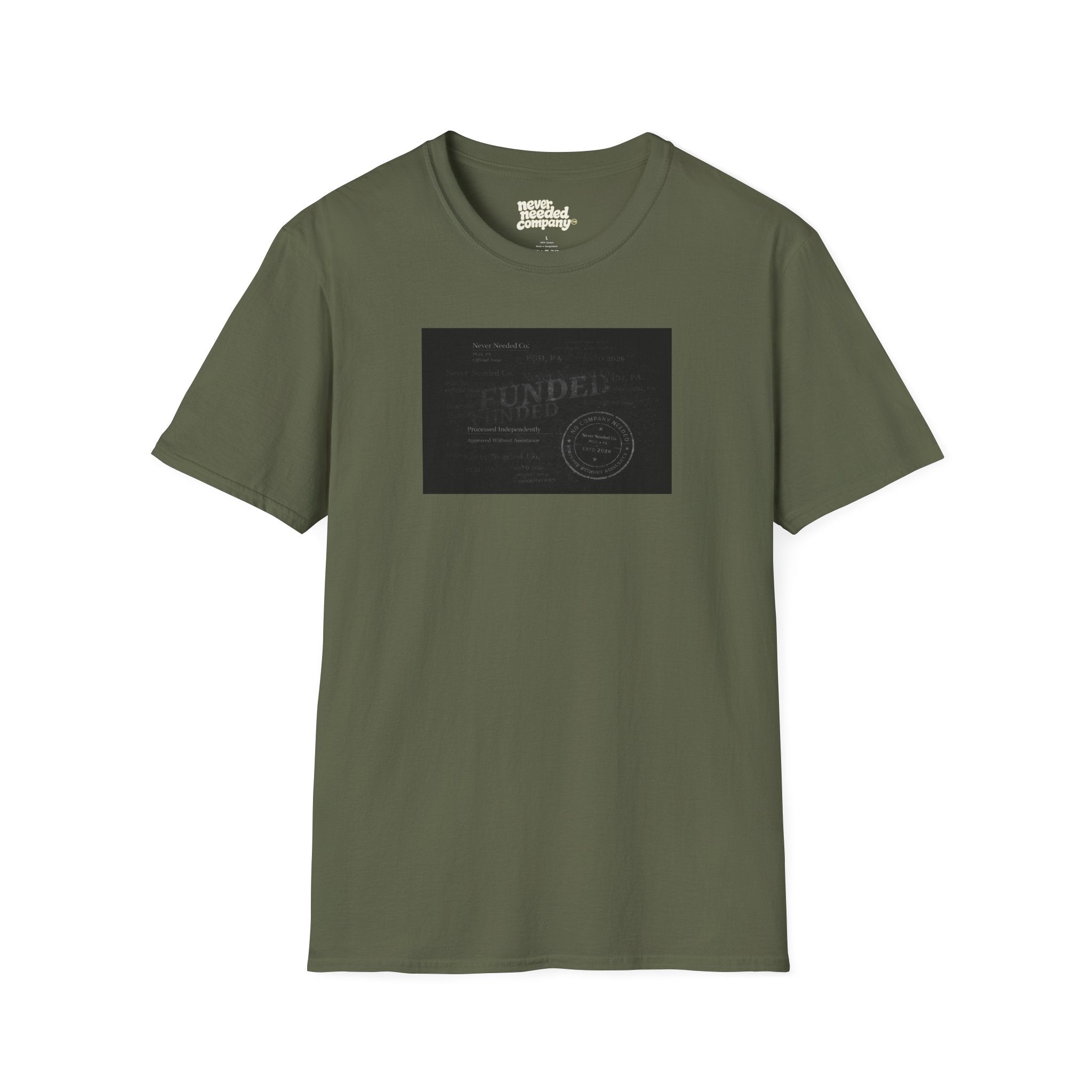 Never Needed Co.™ Funded Archive Tee