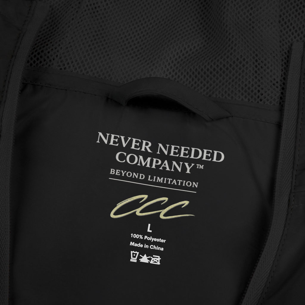 Never Needed Company™ “Beyond Limitation” Windbreaker