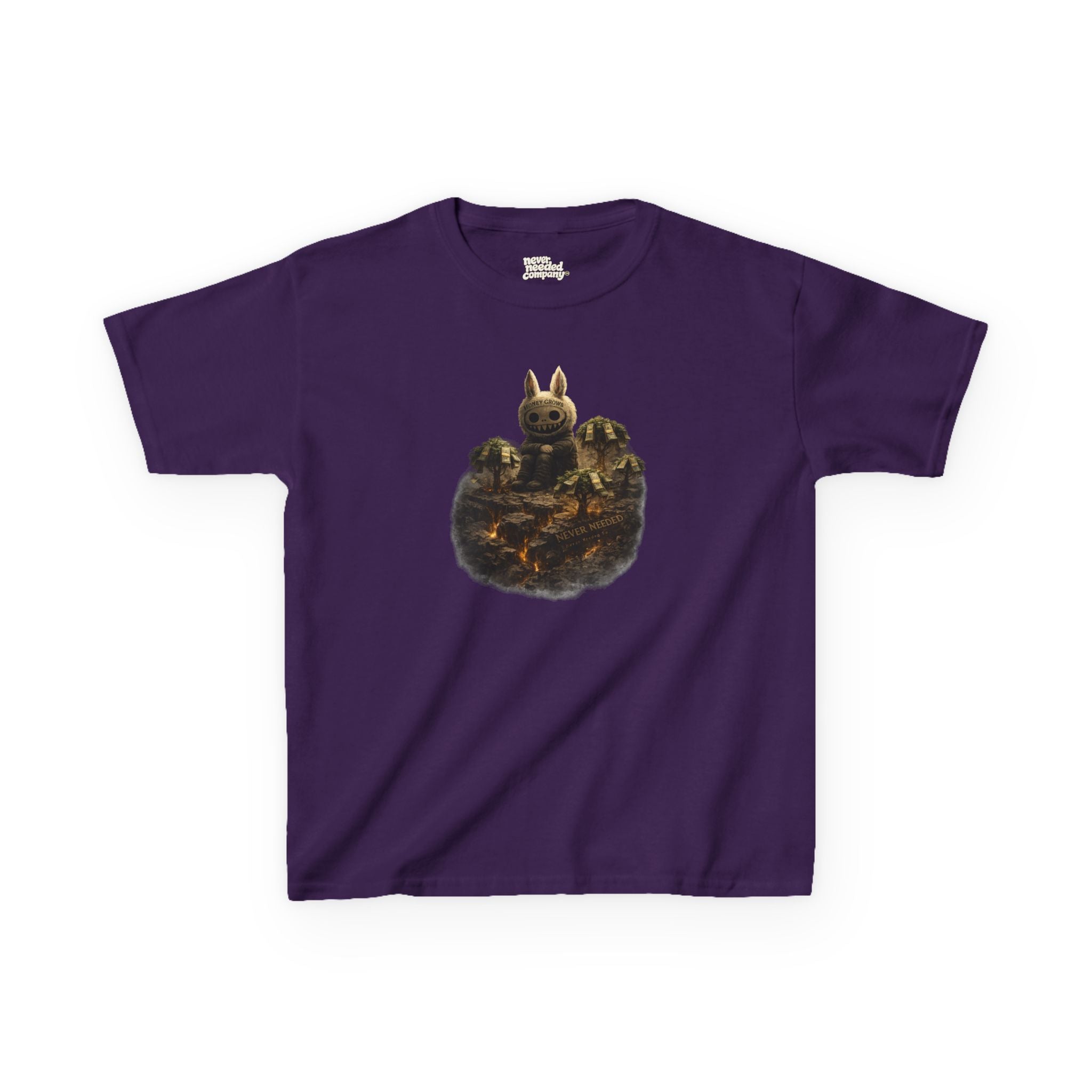 Never Needed — Money Grows Mini Tee