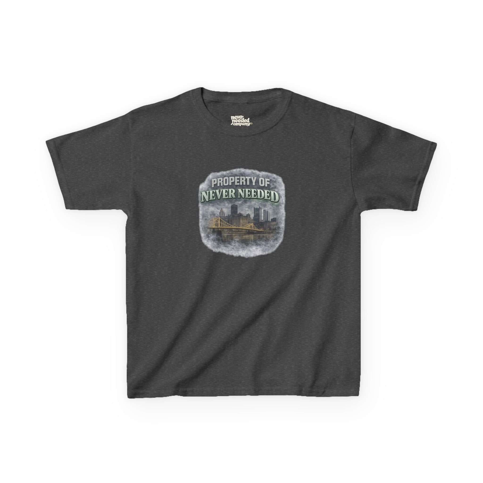 Never Needed Youth Tee — Property of PGH (Chest Edition)