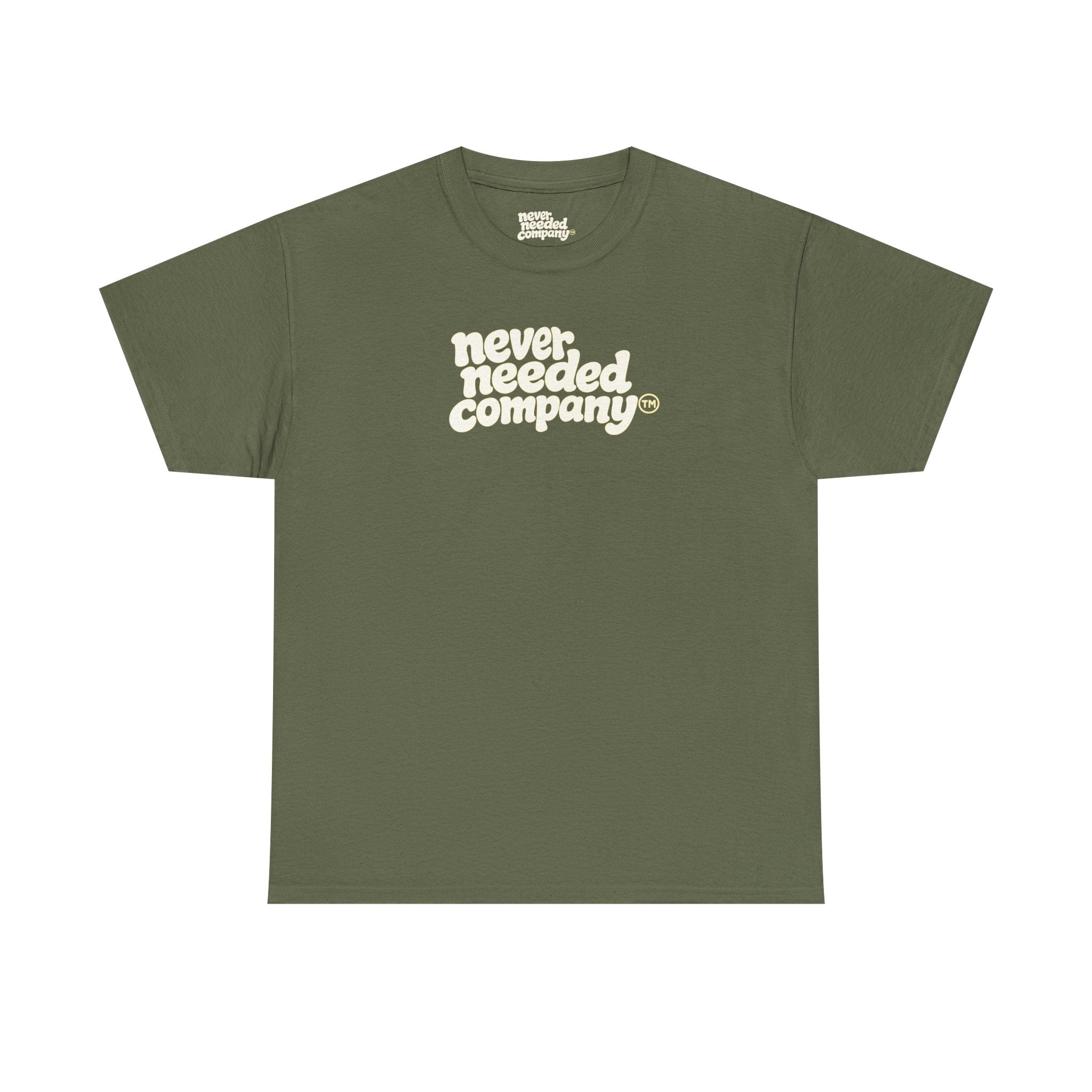 Never Needed Company™ Bubble Logo Tee – Core Collection