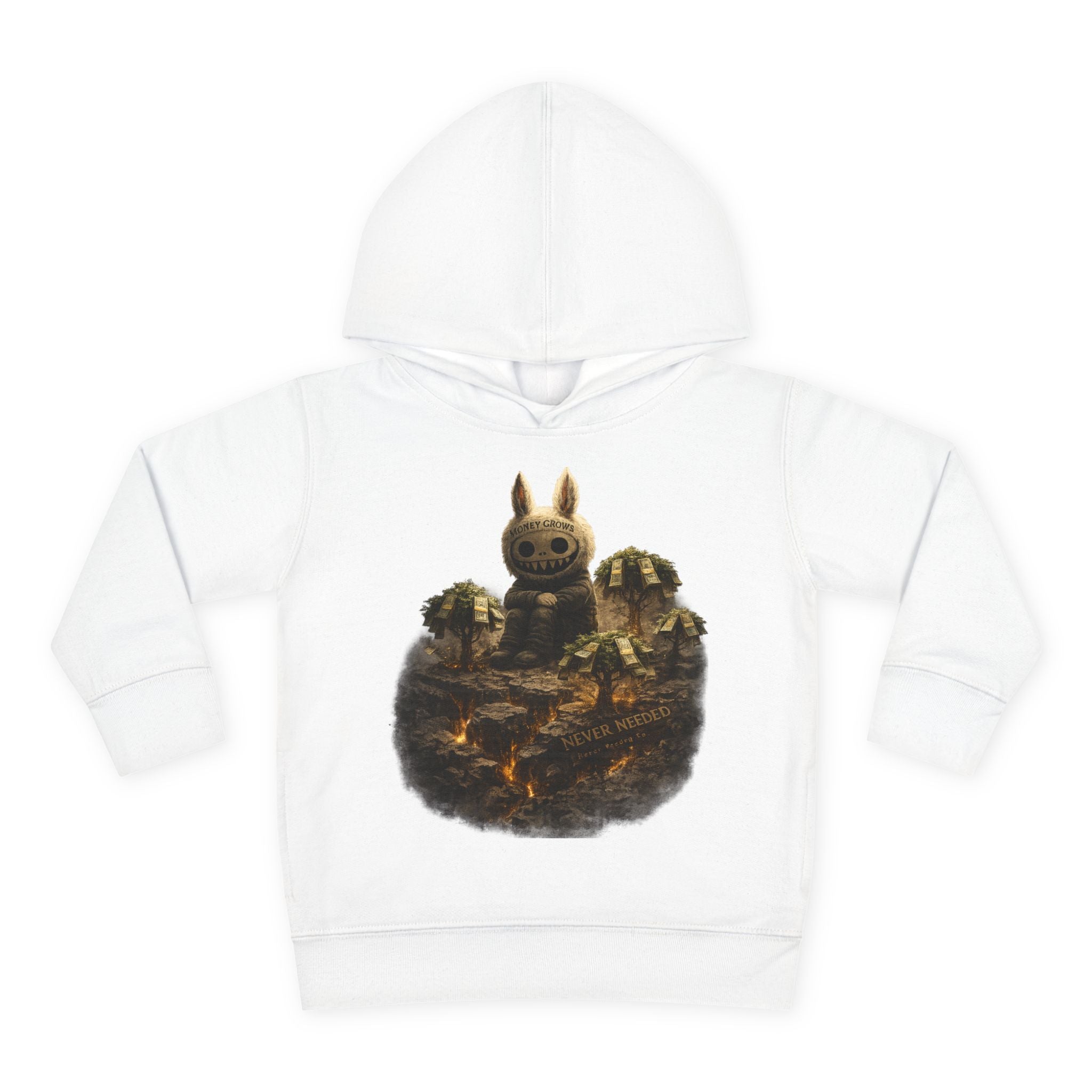 Never Needed “Money Grows” Toddler Hoodie