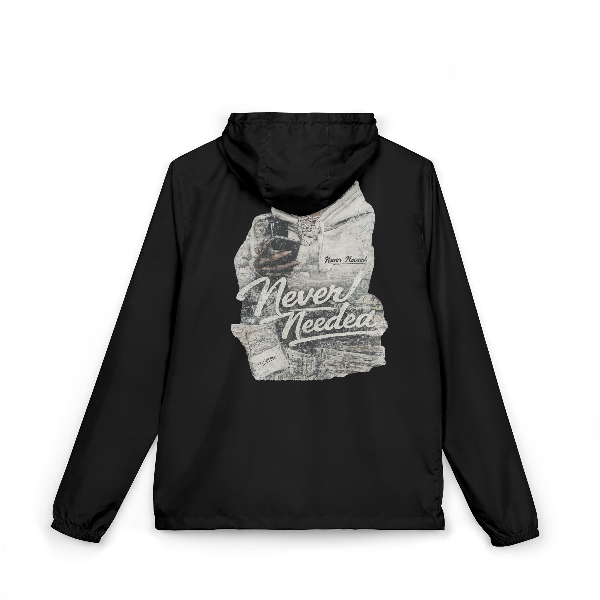 Never Needed — Motion Archive Windbreaker