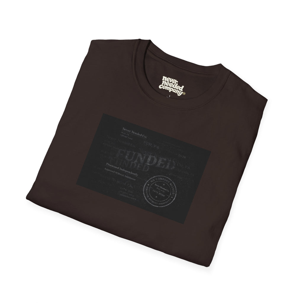 Never Needed Co.™ Funded Archive Tee