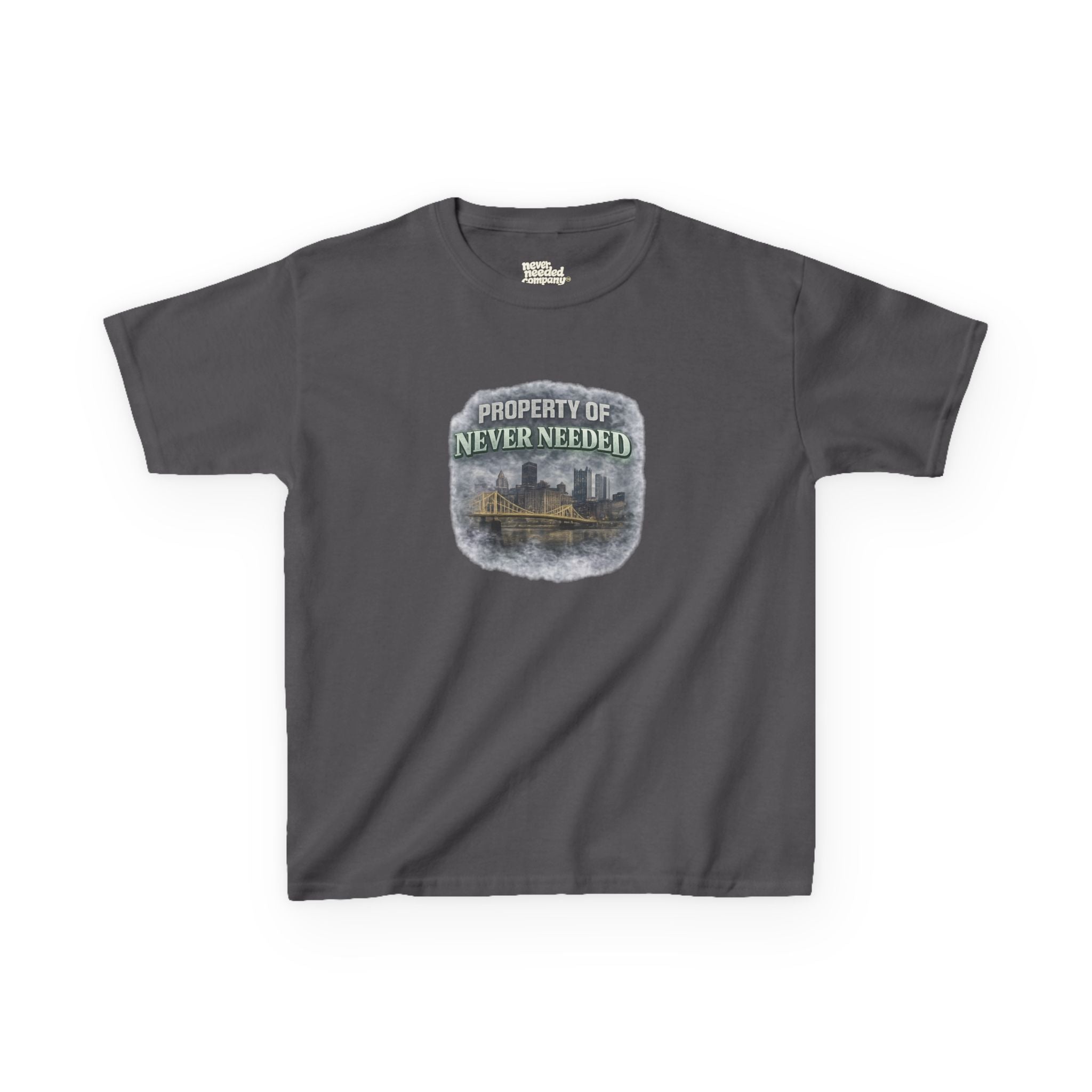 Never Needed Youth Tee — Property of PGH (Chest Edition)