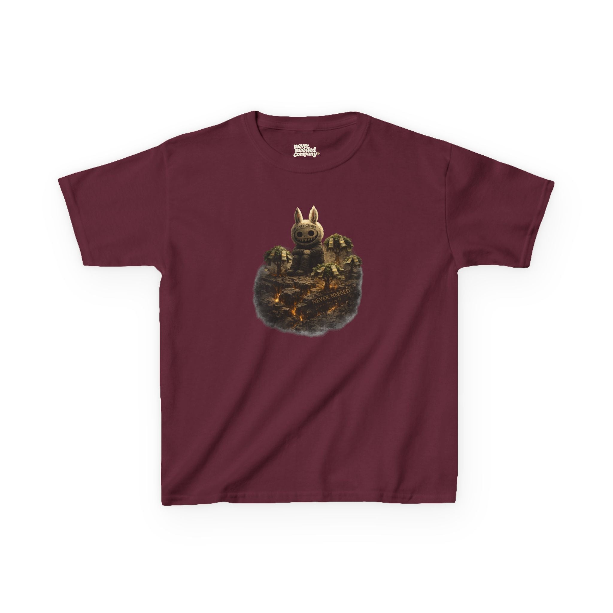 Never Needed — Money Grows Mini Tee