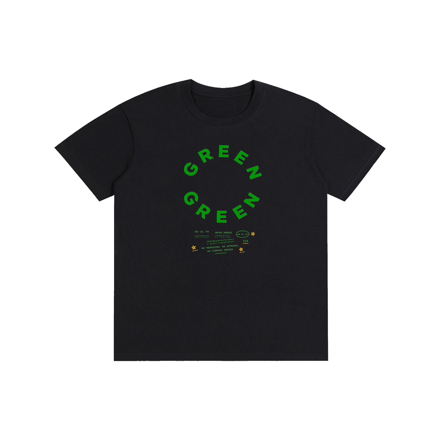 Green Tee | Never Needed Company