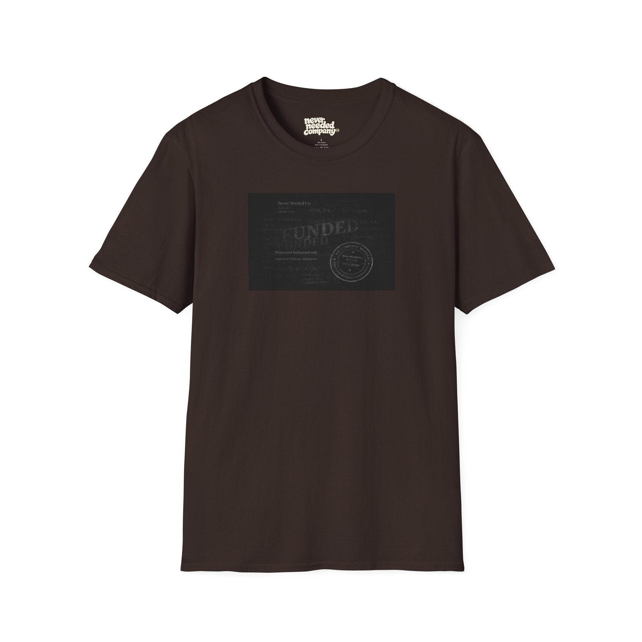 Never Needed Co.™ Funded Archive Tee