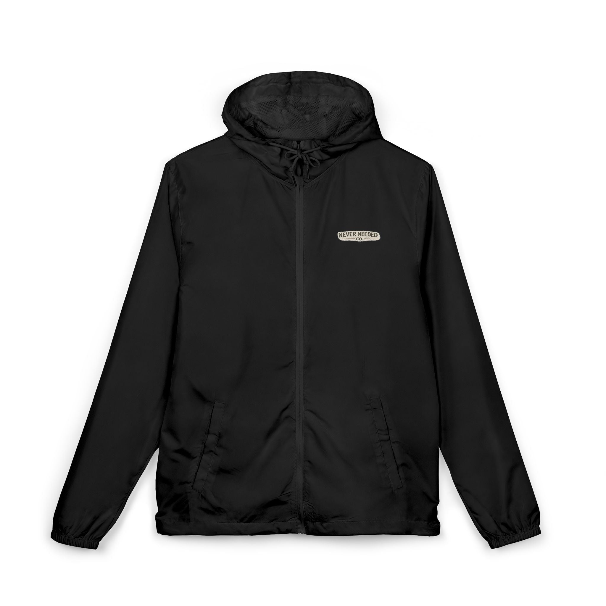 Never Needed Co. Windbreaker — “Not Accepting Help” Edition