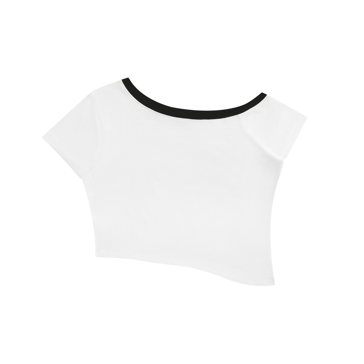 Show Me Proof Purple Static Crop Tee | No Co.