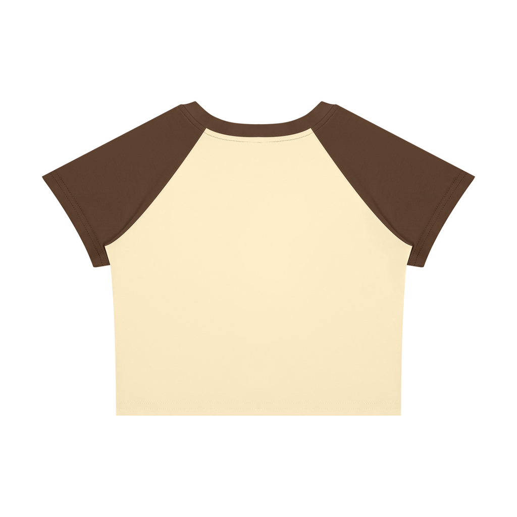 No Co. Ice Cream Truck Raglan Crop Tee | Retro Streetwear Graphic