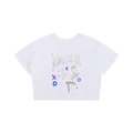 No Co. Dancing on the Edge Crop Tee | Streetwear Graphic | Women's Cropped T-Shirt