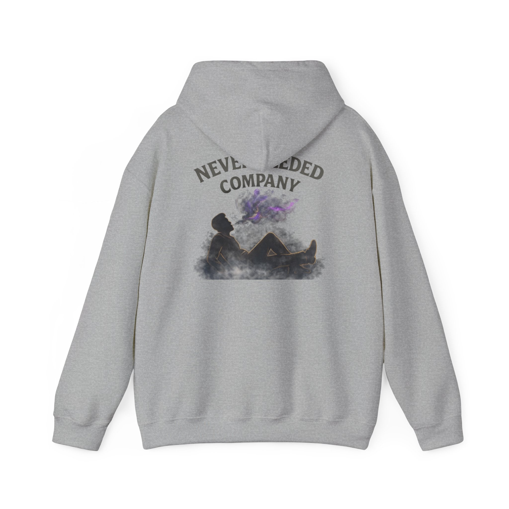 Never Needed Company – Smoke Hoodie