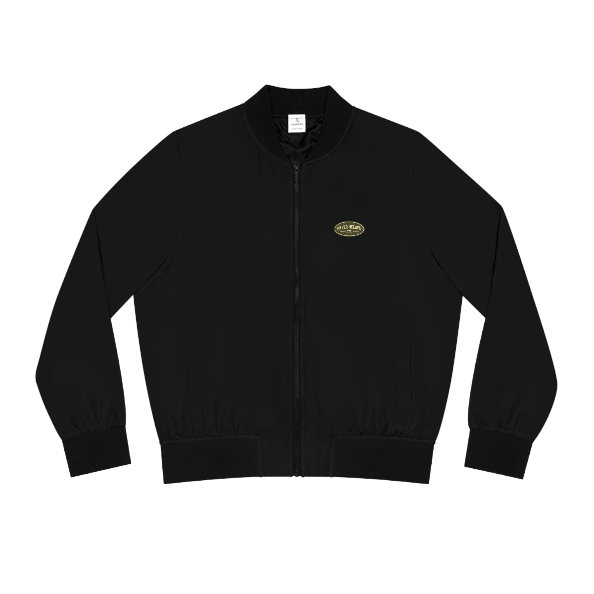 Never Needed Company™ Bomber Jacket — “Did It Myself” Edition