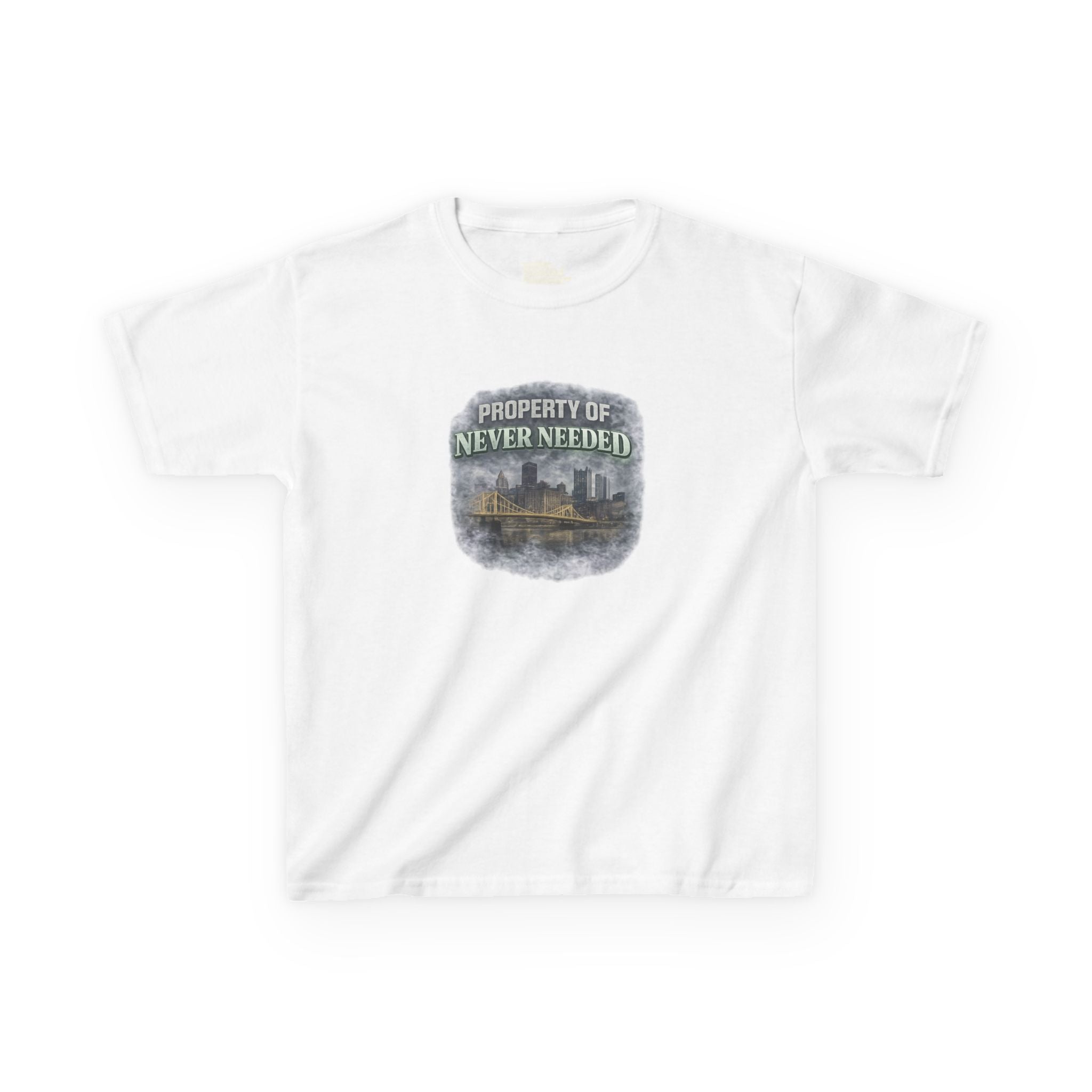 Never Needed Youth Tee — Property of PGH (Chest Edition)