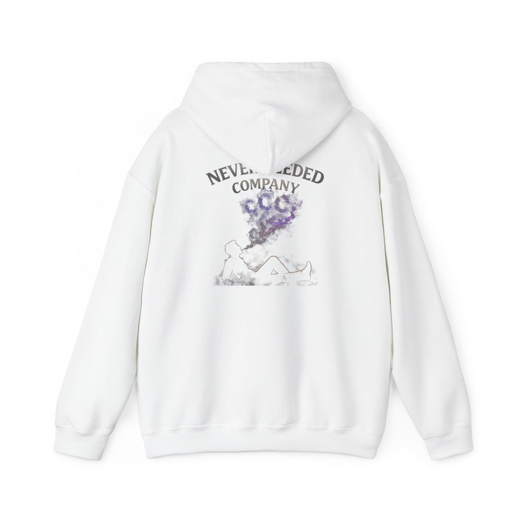 Never Needed Company – Smoke Hoodie (Purple Edition)