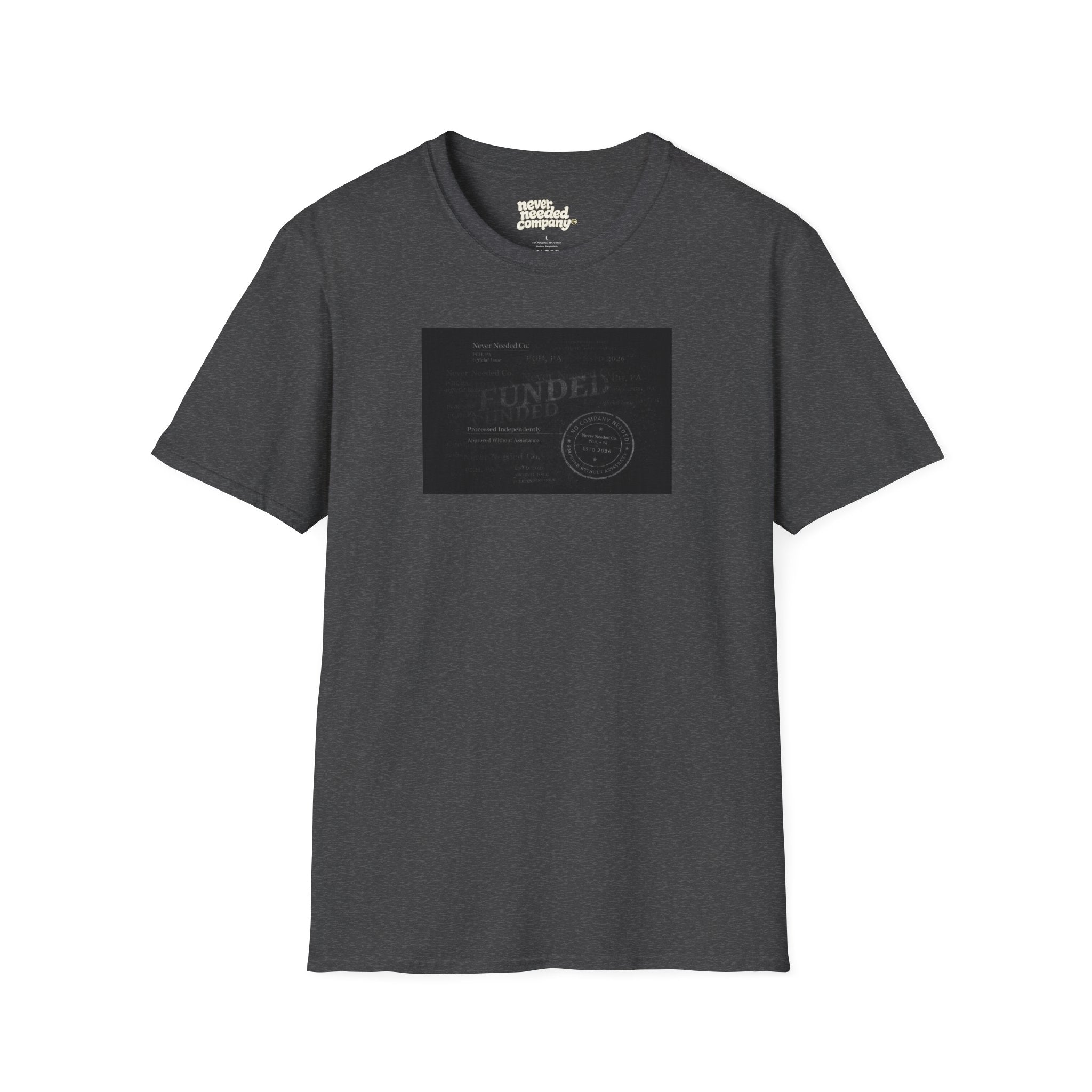 Never Needed Co.™ Funded Archive Tee