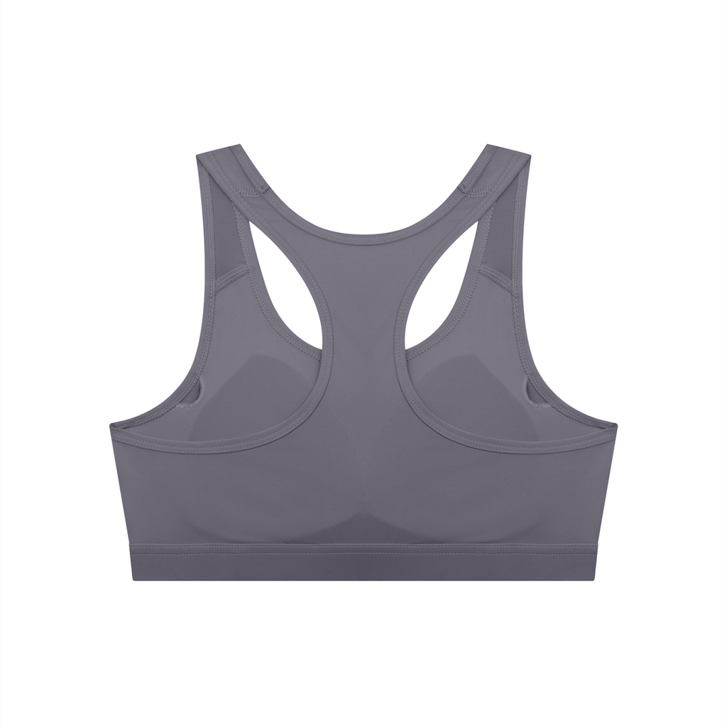 No Co. Dancing on the Edge Sports Bra | Graphic Racerback Activewear Bra