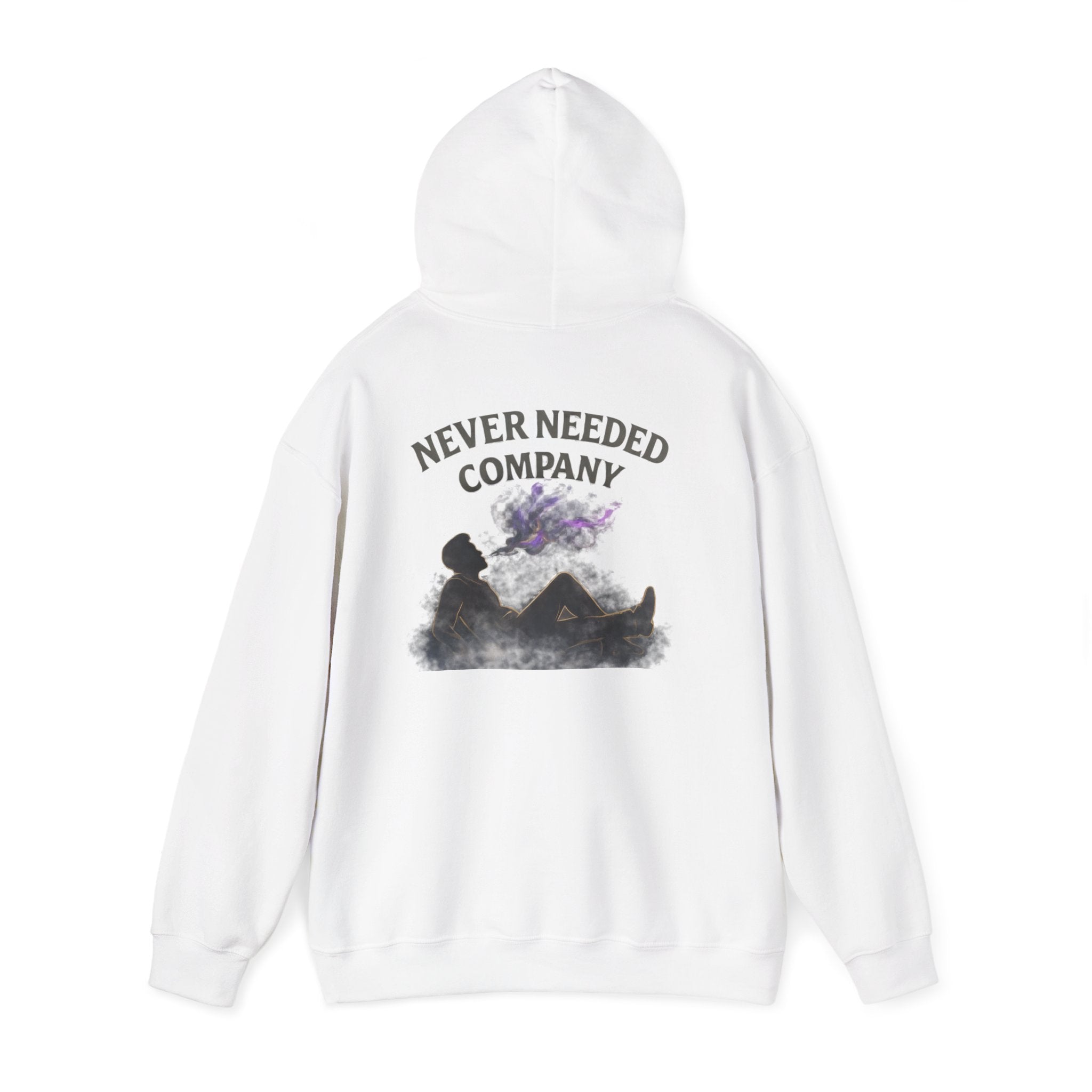 Never Needed Company – Smoke Hoodie
