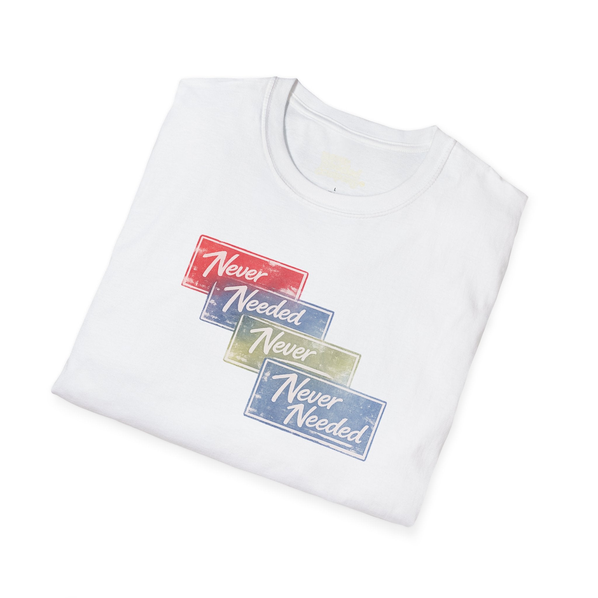 Never Needed Company™ Stamp Stack Tee