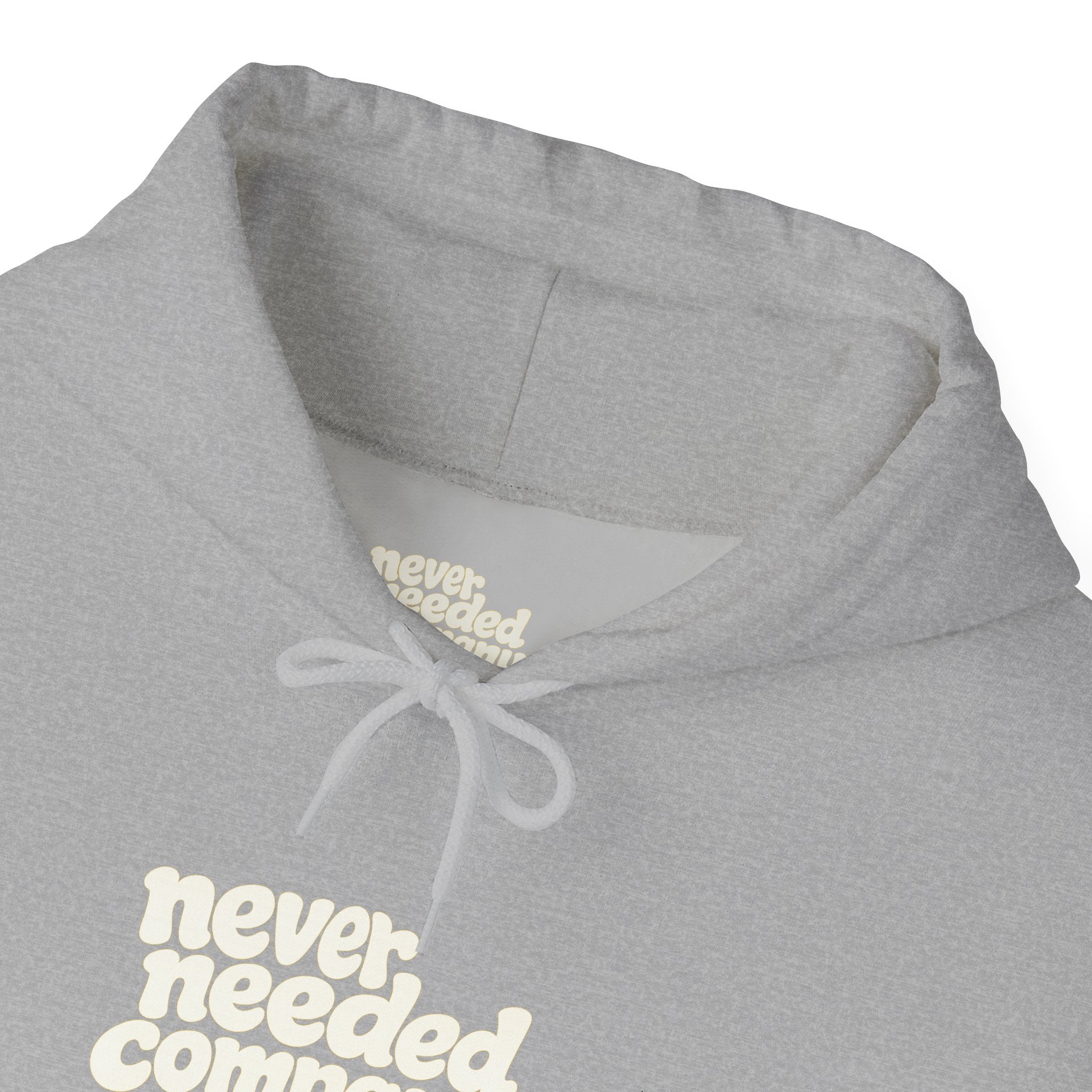 Never Needed Company™ Bubble Logo Hoodie – Core Collection