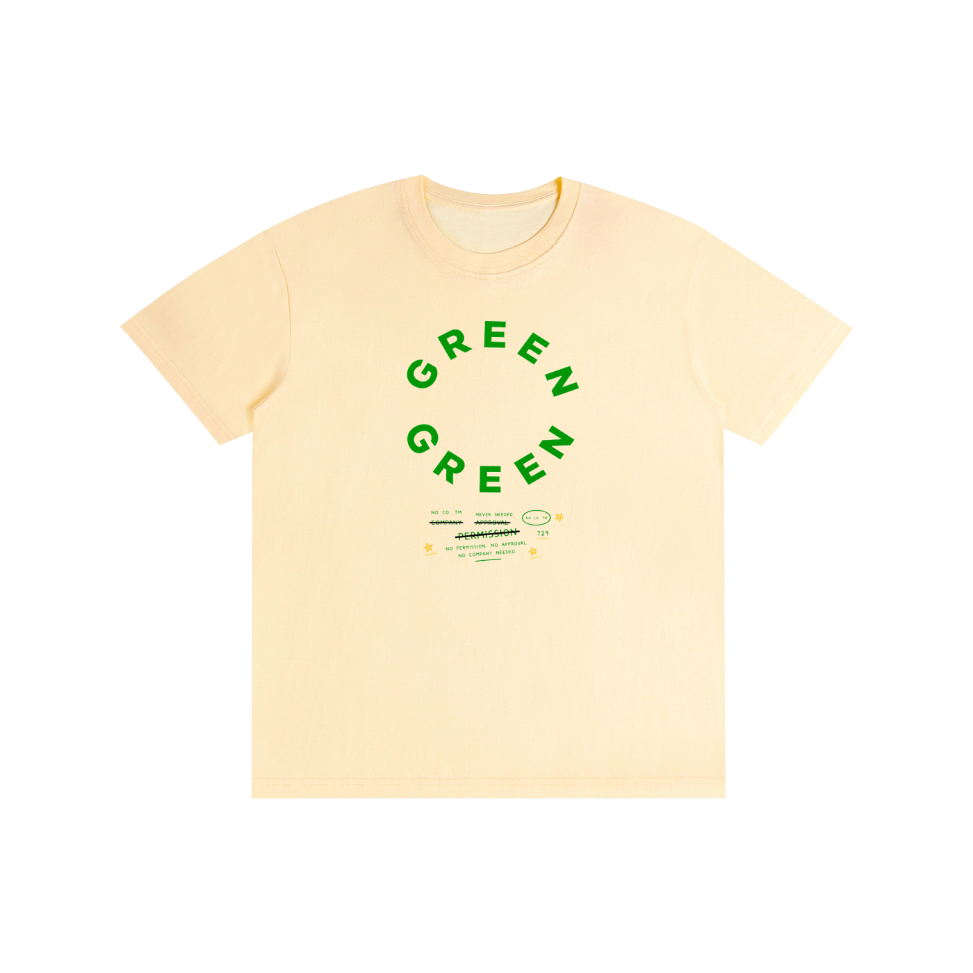 Green Tee | Never Needed Company