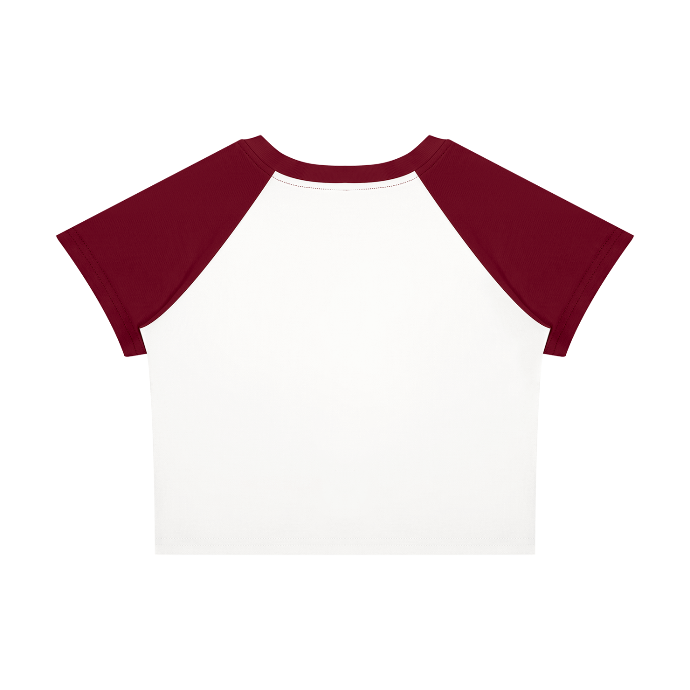 No Co. Alligator Line Art Raglan Crop Tee | Minimal Abstract Streetwear