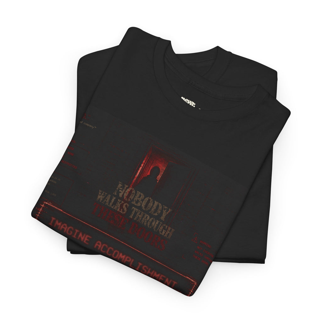 No Company™ Tee — “Imagine Accomplishment” System Edition
