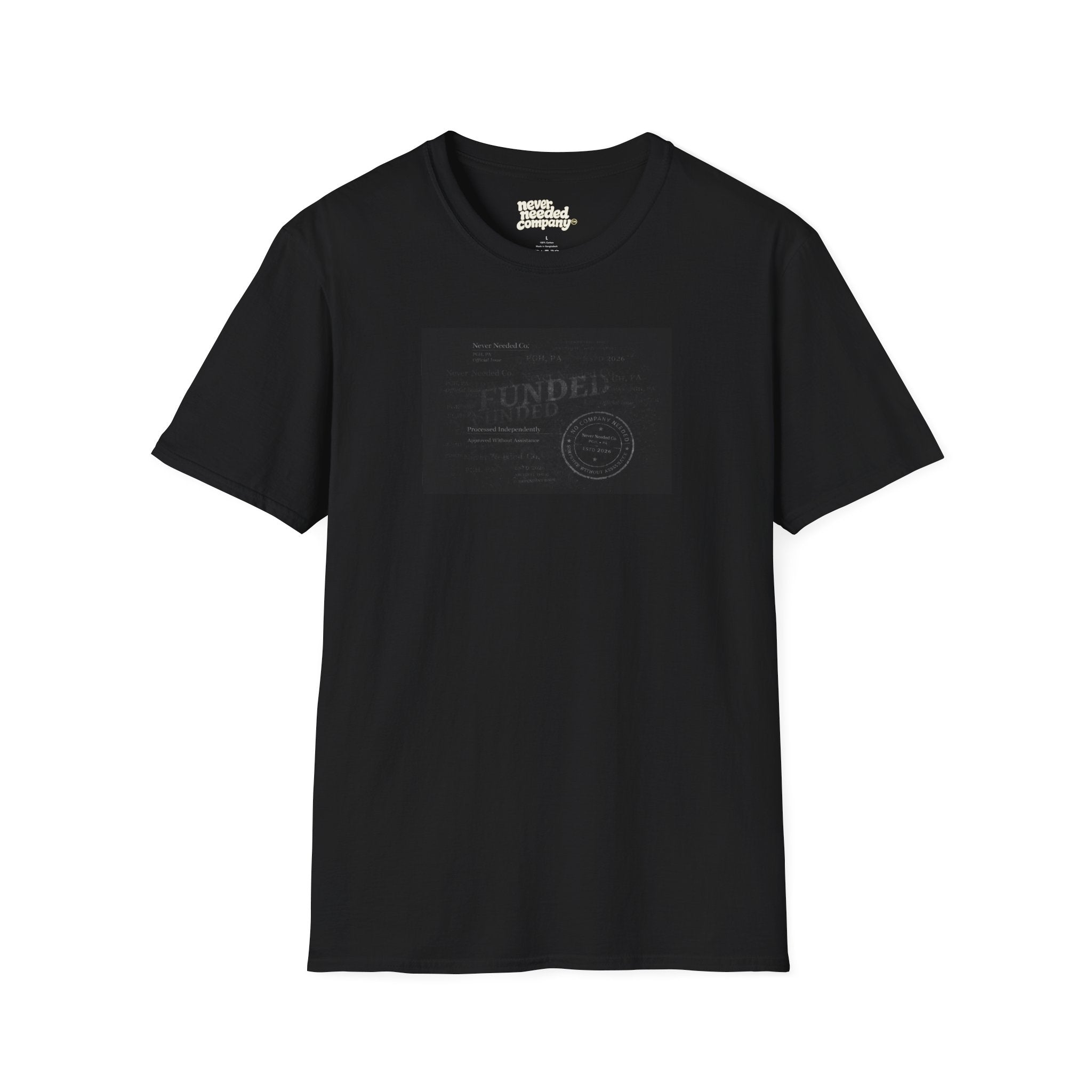 Never Needed Co.™ Funded Archive Tee