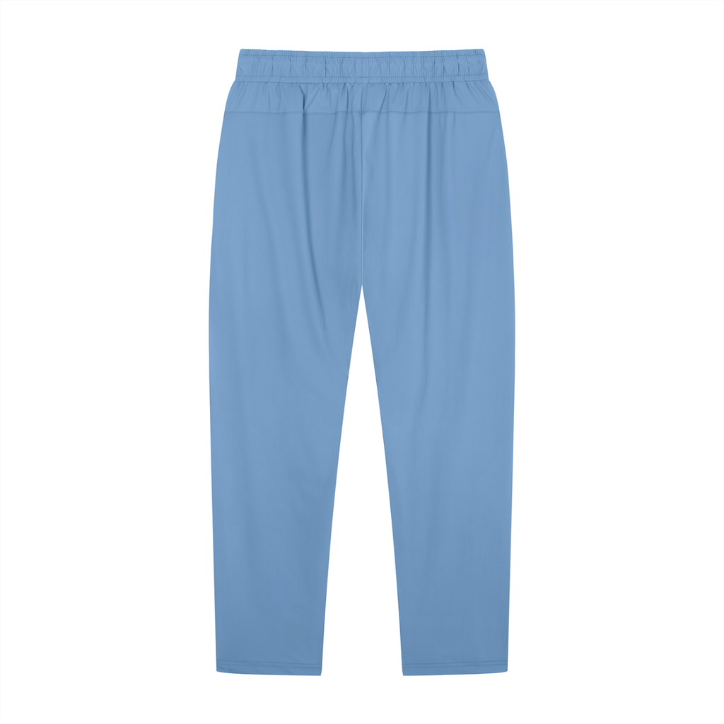No Co. Blue Script Track Pants